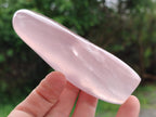 Polished Gemmy Rose Quartz Standing Display Pieces x 7 From Madagascar - Toprock Gemstones and Minerals 