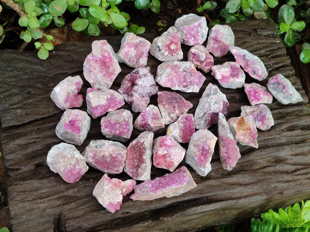 Natural Spherocobaltite Specimens x 35 From Mashamba West Mine, Congo - Toprock Gemstones and Minerals 