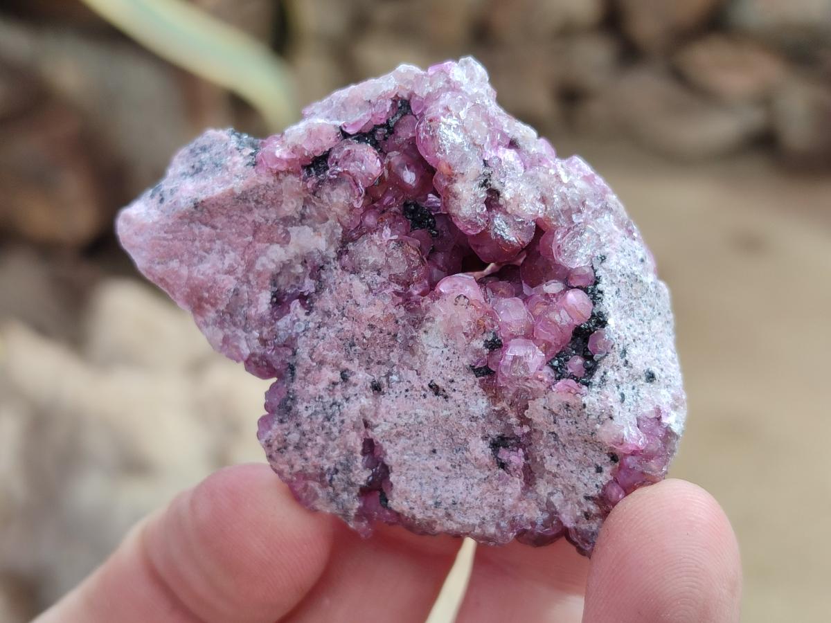 Natural Spherocobaltite Specimens x 35 From Mashamba West Mine, Congo - Toprock Gemstones and Minerals 