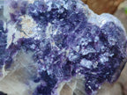 Polished One Side Lithium Silver Leaf Lepidolite Specimens x 6 From Zimbabwe - Toprock Gemstones and Minerals 