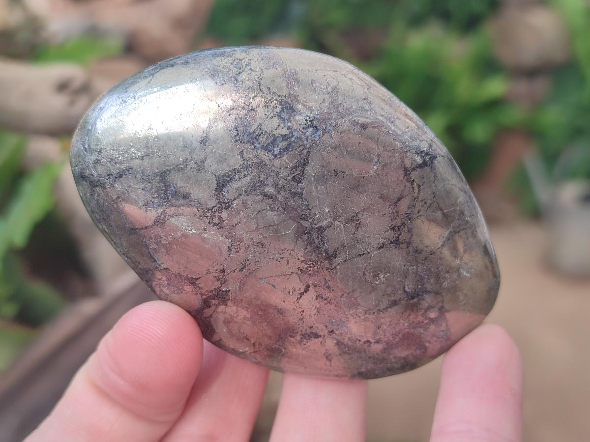 Polished Basalt Pharaoh Stone Free Forms x 4 From Iron Duke Mine, Zimbabwe - Toprock Gemstones and Minerals 