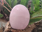 Polished Rose Quartz Standing Display Pieces x 6 From Zimbabwe - Toprock Gemstones and Minerals 