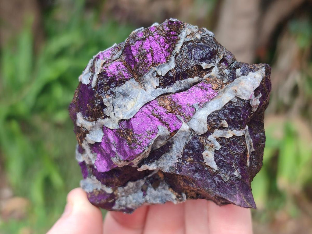 Natural Metallic Cobbed Purpurite Specimens x 13 From Erongo, Namibia - Toprock Gemstones and Minerals 