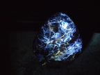Polished Sodalite Standing Display Pieces x 3 From Kunene River, Namibia - Toprock Gemstones and Minerals 