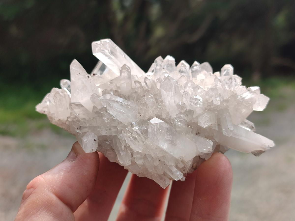 Natural Mix of Malagasy Quartz Clusters x 12 From Madagascar - Toprock Gemstones and Minerals 