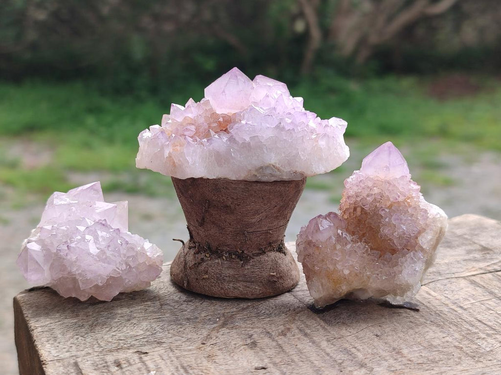 Natural Spirit Amethyst Crystals x 24 From Boekenhouthoek, South Africa - Toprock Gemstones and Minerals 