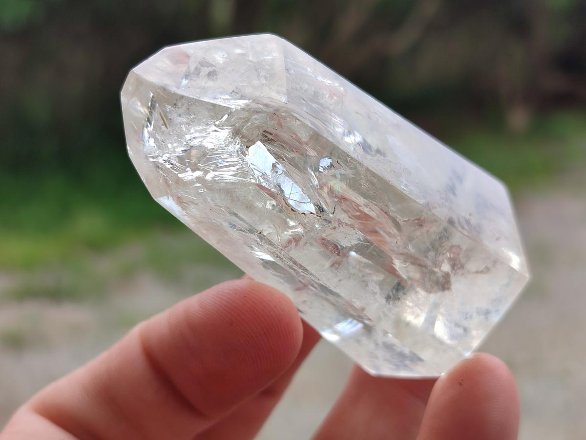 Polished Clear Quartz Crystals x 12 From Madagascar - Toprock Gemstones and Minerals 