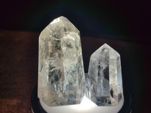 Polished Clear Quartz Crystals x 12 From Madagascar - Toprock Gemstones and Minerals 
