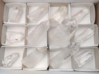 Polished Clear Quartz Crystals x 12 From Madagascar - Toprock Gemstones and Minerals 