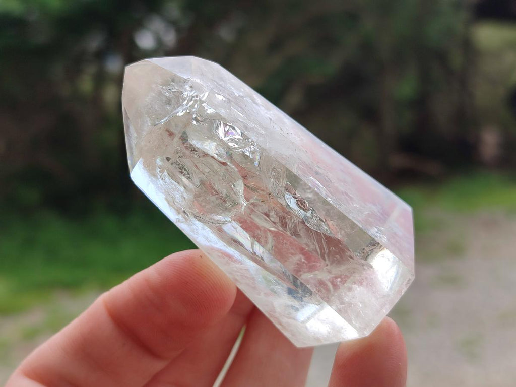 Polished Clear Quartz Crystals x 12 From Madagascar - Toprock Gemstones and Minerals 