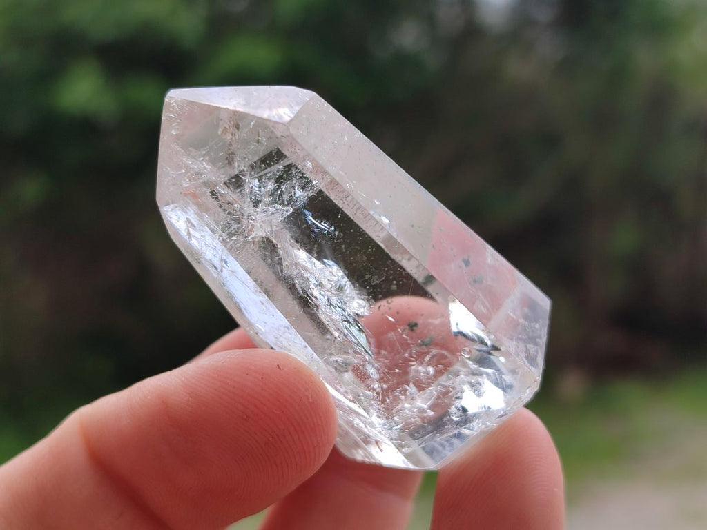 Polished Clear Quartz Crystals x 12 From Madagascar - Toprock Gemstones and Minerals 