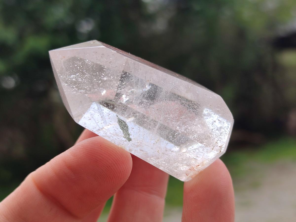 Polished Clear Quartz Crystals x 12 From Madagascar - Toprock Gemstones and Minerals 