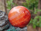 Polished Carnelian Agate Gemstone Galets x 20 From Madagascar - Toprock Gemstones and Minerals 
