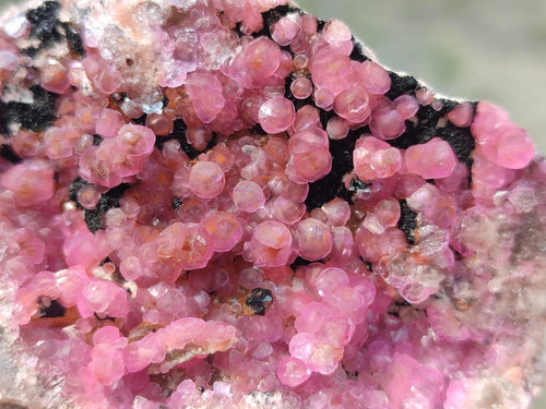 Natural Cabinet Size Spherocobaltite Specimens x 6 From Mashamba West Mine, Congo - Toprock Gemstones and Minerals 
