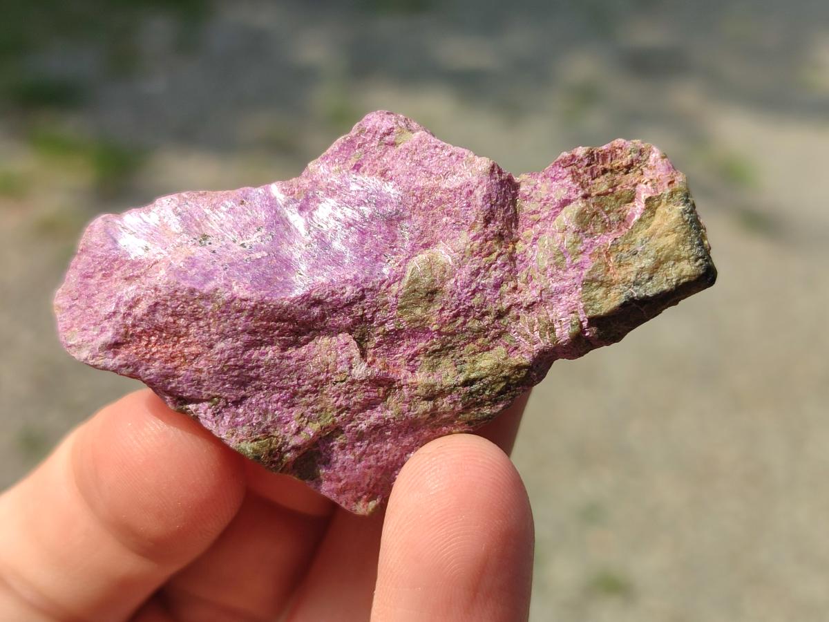 Natural Cobbed Stichtite Specimens x 35 From Barberton, South Africa - Toprock Gemstones and Minerals 