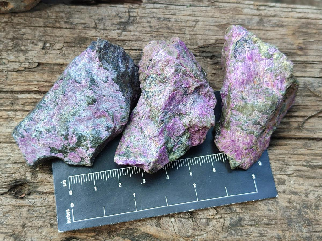 Natural Cobbed Stichtite Specimens x 35 From Barberton, South Africa - Toprock Gemstones and Minerals 
