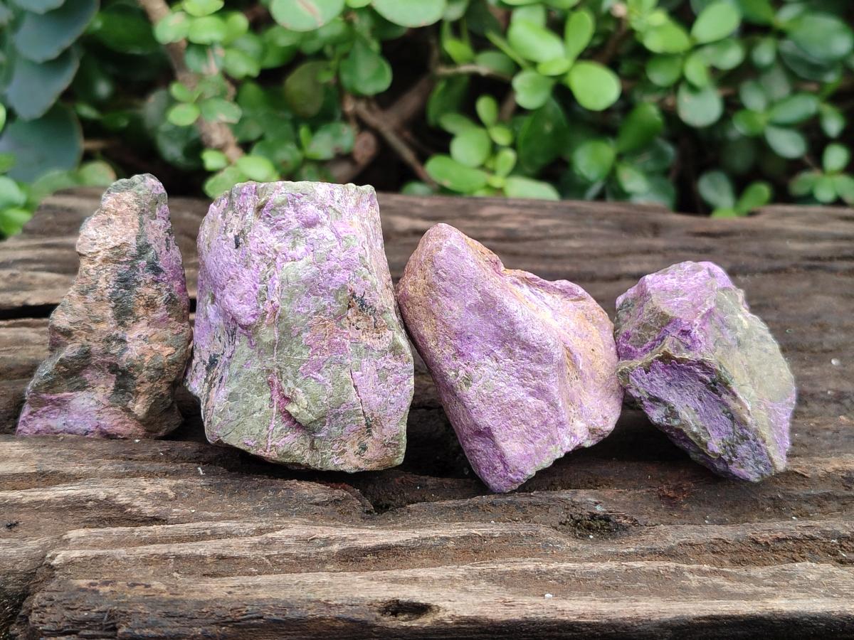 Natural Cobbed Stichtite Specimens x 35 From Barberton, South Africa - Toprock Gemstones and Minerals 