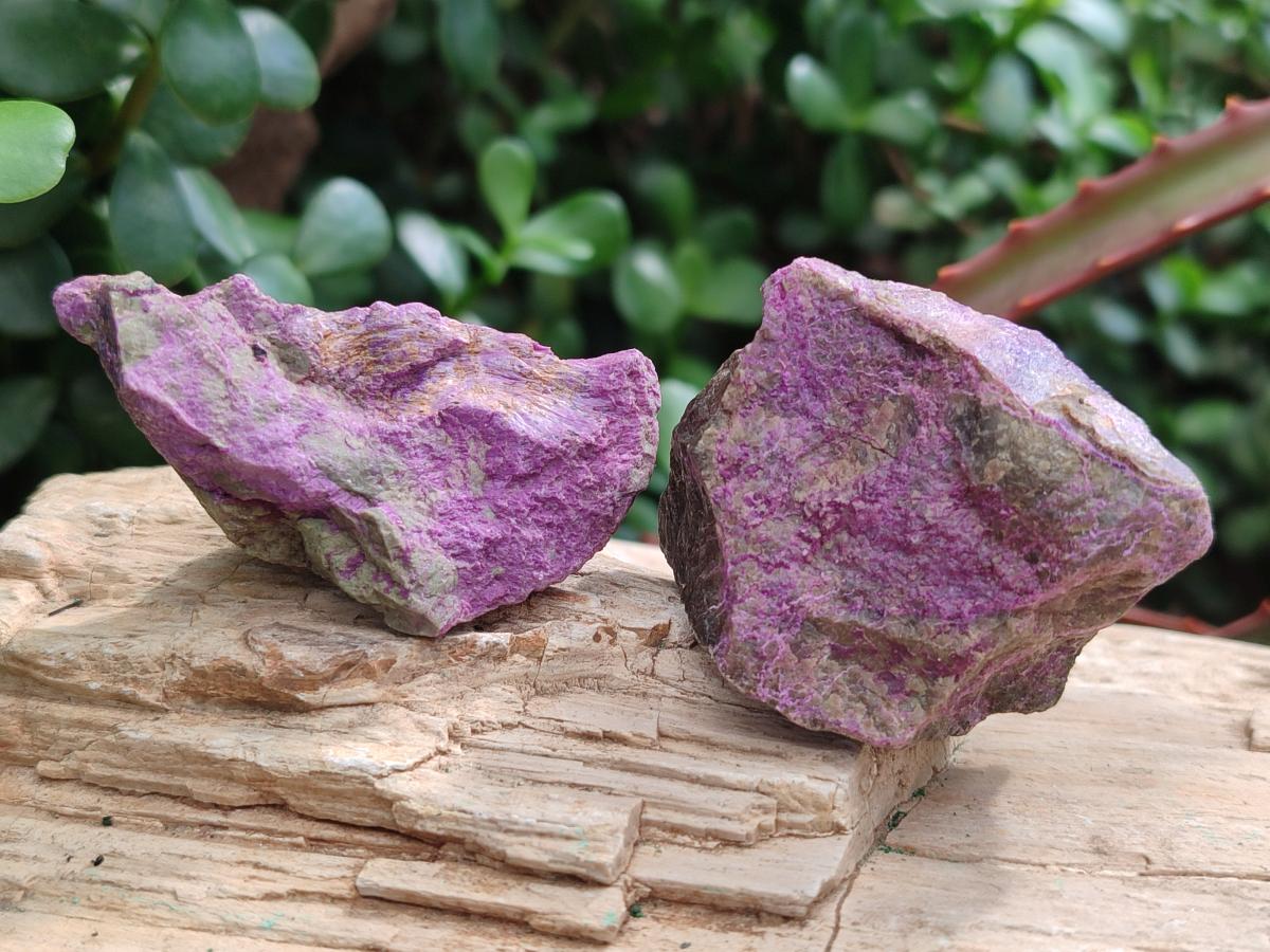 Natural Cobbed Stichtite Specimens x 35 From Barberton, South Africa - Toprock Gemstones and Minerals 