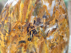 Polished Golden Nellite Tigers Eye Standing Display Pieces x 3 From Prieska, South Africa - Toprock Gemstones and Minerals 