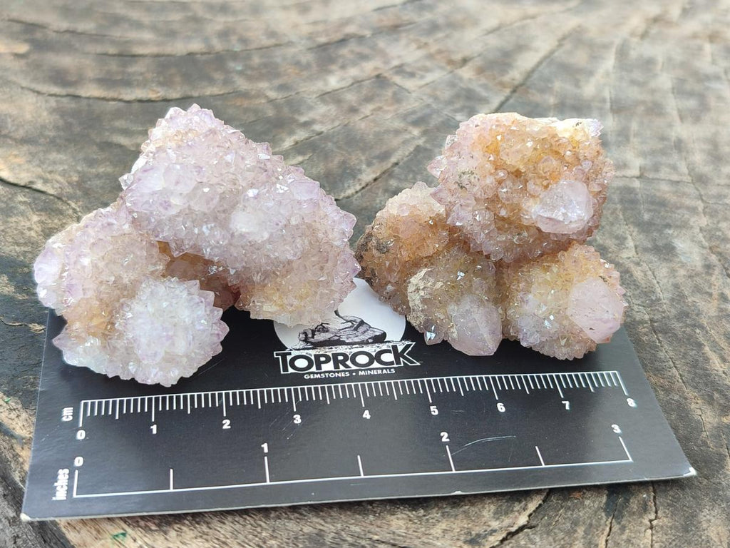 Natural Spirit Amethyst Clusters x 20 From Boekenhouthoek, South Africa - Toprock Gemstones and Minerals 