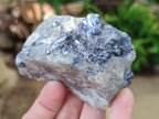 Polished One Side Lithium Silver Leaf Lepidolite Specimens x 12 From Zimbabwe - Toprock Gemstones and Minerals 
