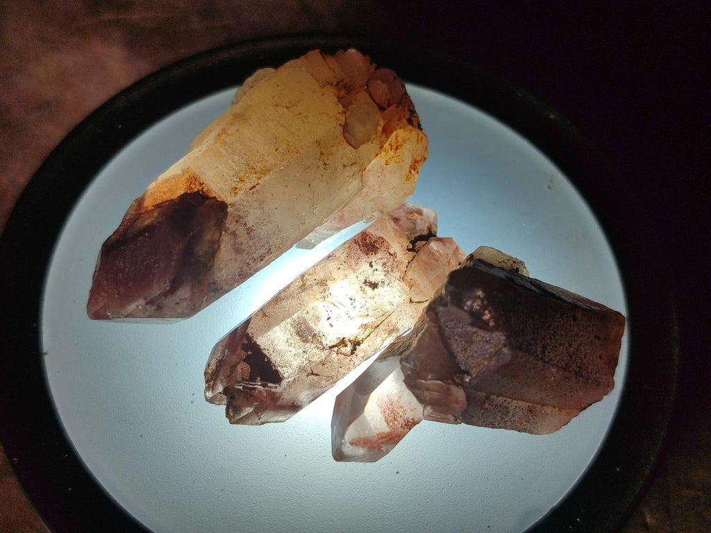 Natural Red Hematoid Quartz Crystals x 70 From Karoi, Zimbabwe - Toprock Gemstones and Minerals 
