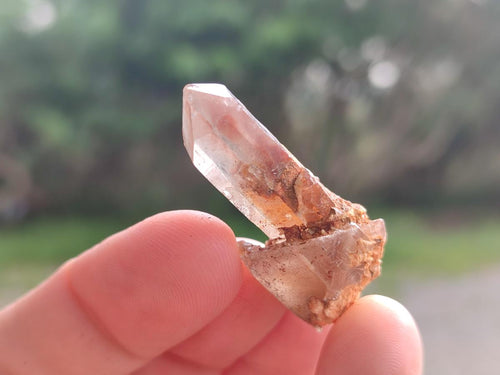 Natural Red Hematoid Quartz Crystals x 70 From Karoi, Zimbabwe - Toprock Gemstones and Minerals 