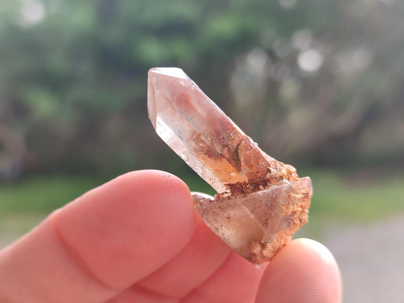 Natural Red Hematoid Quartz Crystals x 70 From Karoi, Zimbabwe - Toprock Gemstones and Minerals 