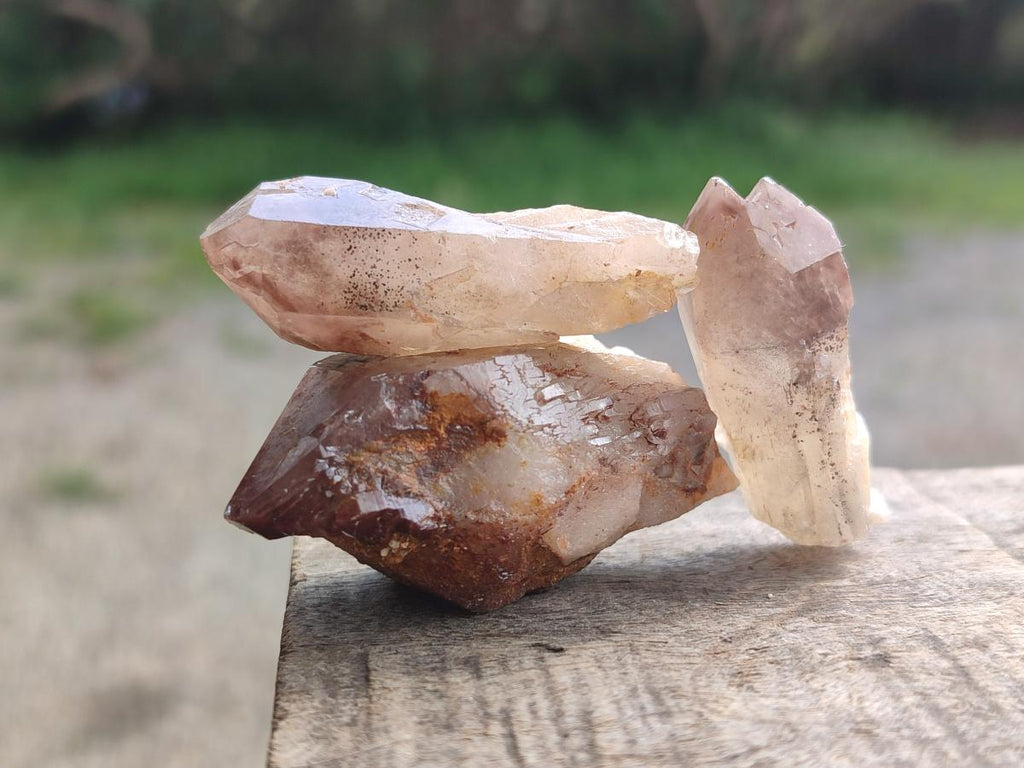 Natural Red Hematoid Quartz Crystals x 70 From Karoi, Zimbabwe - Toprock Gemstones and Minerals 