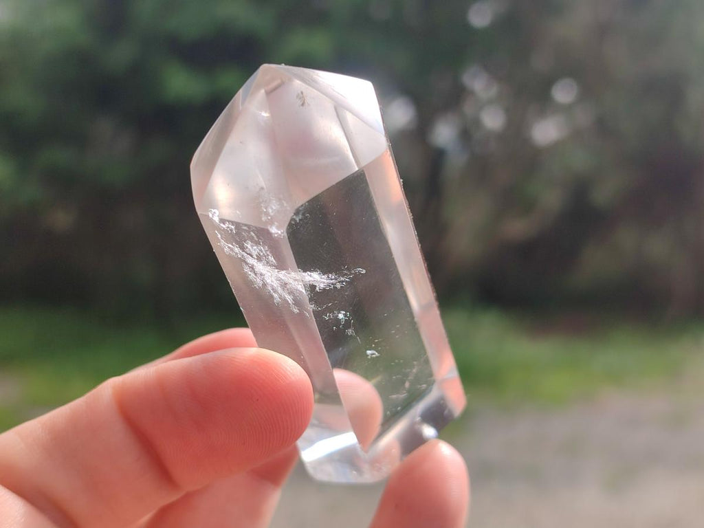 Polished Clear Quartz Crystals x 12 From Madagascar - Toprock Gemstones and Minerals 