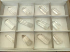 Polished Clear Quartz Crystals x 12 From Madagascar - Toprock Gemstones and Minerals 