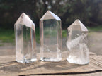 Polished Clear Quartz Crystals x 12 From Madagascar - Toprock Gemstones and Minerals 