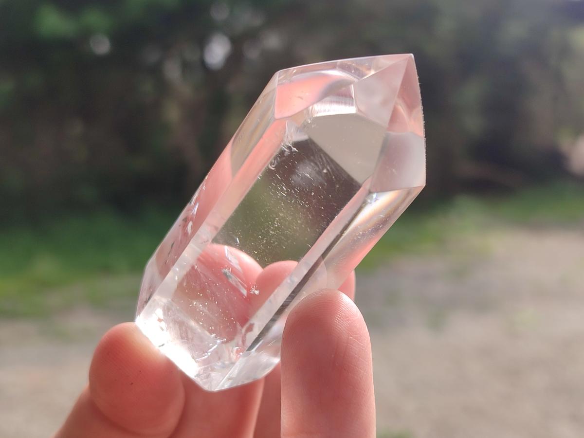 Polished Clear Quartz Crystals x 12 From Madagascar - Toprock Gemstones and Minerals 