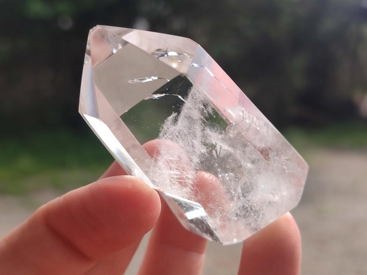 Polished Clear Quartz Crystals x 12 From Madagascar - Toprock Gemstones and Minerals 