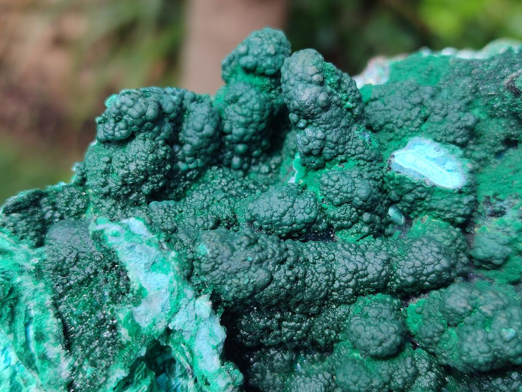 Natural Large Rare Malachite Pseudomorph Specimen with Associated Minerals x 1 From Kolwezi, Congo - Toprock Gemstones and Minerals 