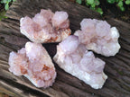 Natural Spirit Amethyst Clusters x 4 From Boekenhouthoek, South Africa - Toprock Gemstones and Minerals 