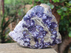 Polished One Side Lithium Silver Leaf Lepidolite Specimens x 6 From Zimbabwe - Toprock Gemstones and Minerals 