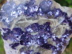Polished One Side Lithium Silver Leaf Lepidolite Specimens x 6 From Zimbabwe - Toprock Gemstones and Minerals 