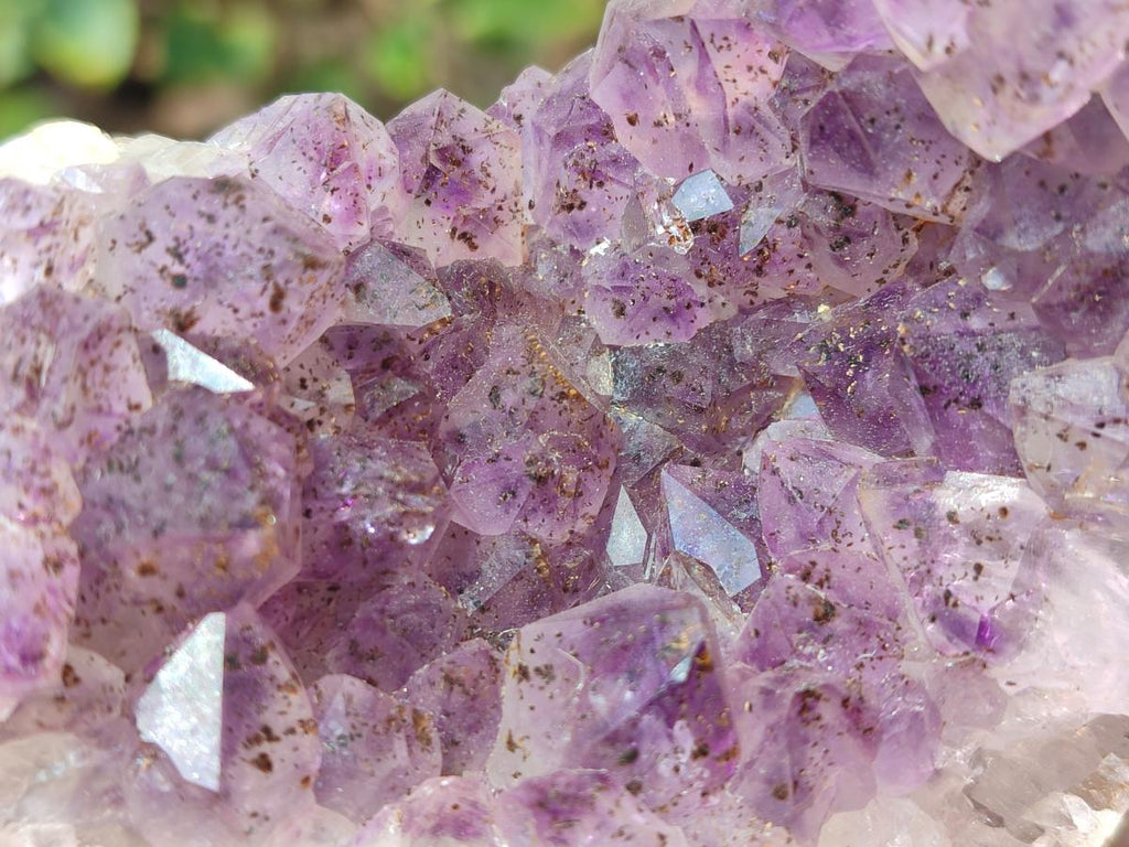 Natural Zululand Amethyst Agate Specimens x 3 From Jozini, South Africa - Toprock Gemstones and Minerals 