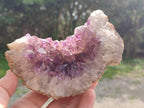 Natural Zululand Amethyst Agate Specimens x 3 From Jozini, South Africa - Toprock Gemstones and Minerals 