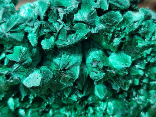 Natural Silky Malachite Specimens x 4 From Kasompe, Congo - Toprock Gemstones and Minerals 