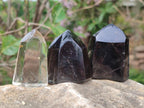 Polished Smokey Quartz Crystals x 12 From Madagascar - Toprock Gemstones and Minerals 