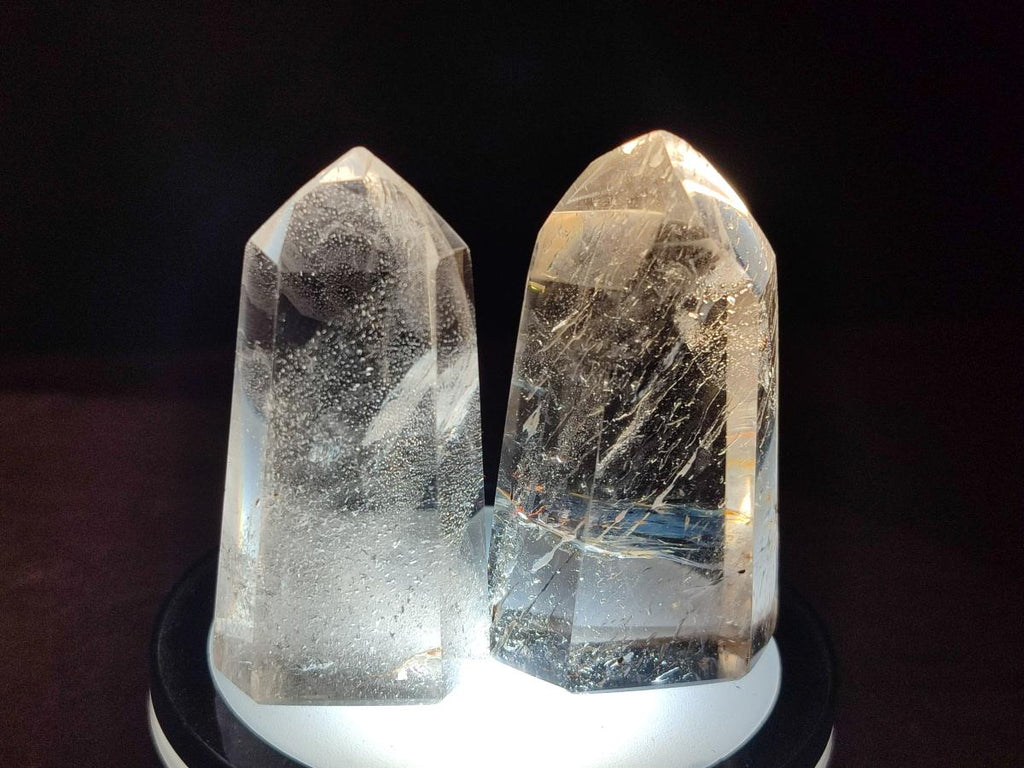 Polished Smokey Quartz Crystals x 12 From Madagascar - Toprock Gemstones and Minerals 