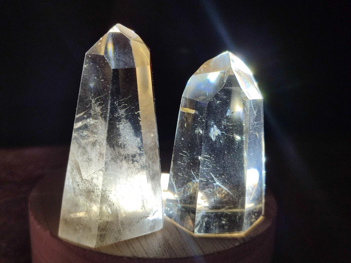 Polished Smokey Quartz Crystals x 12 From Madagascar - Toprock Gemstones and Minerals 