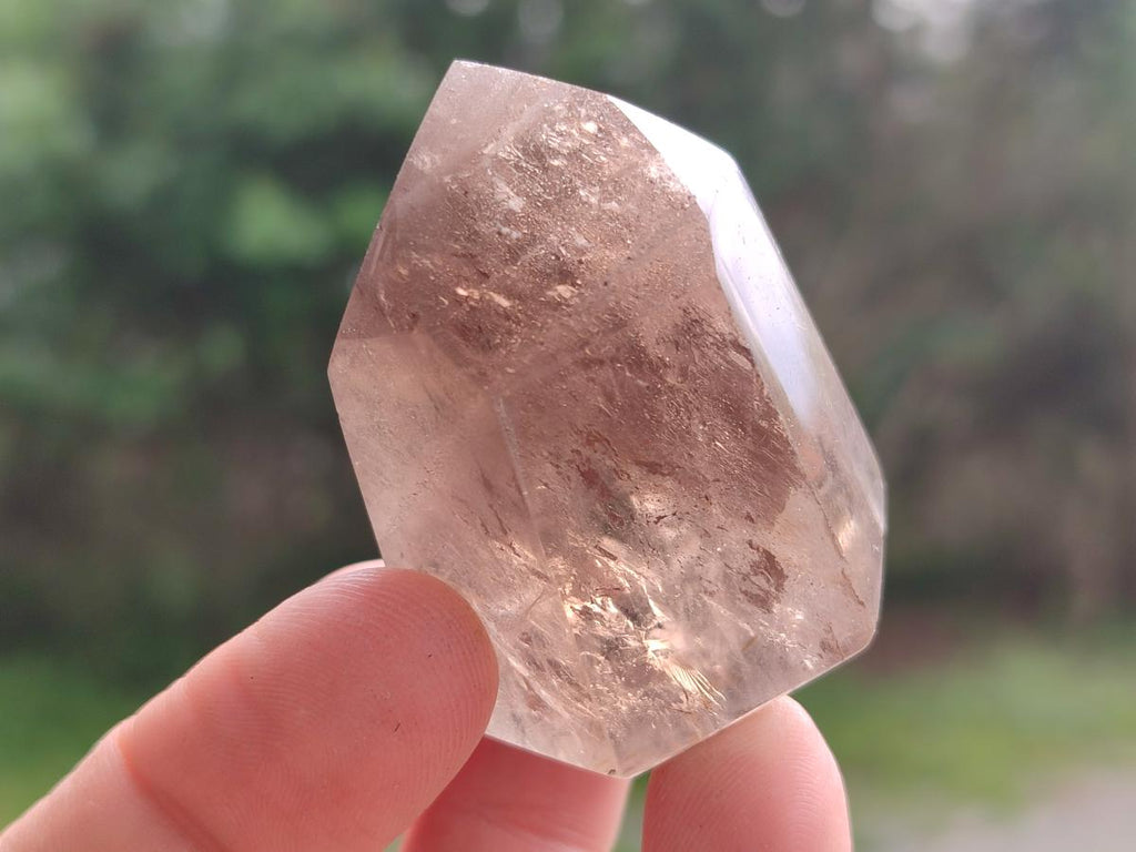 Polished Smokey Quartz Crystals x 12 From Madagascar - Toprock Gemstones and Minerals 
