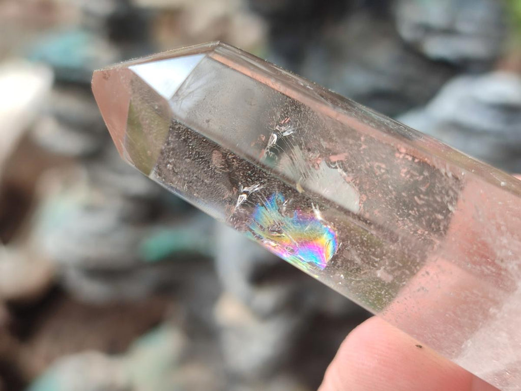 Polished Smokey Quartz Crystals x 12 From Madagascar - Toprock Gemstones and Minerals 