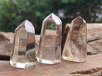 Polished Smokey Quartz Crystals x 12 From Madagascar - Toprock Gemstones and Minerals 