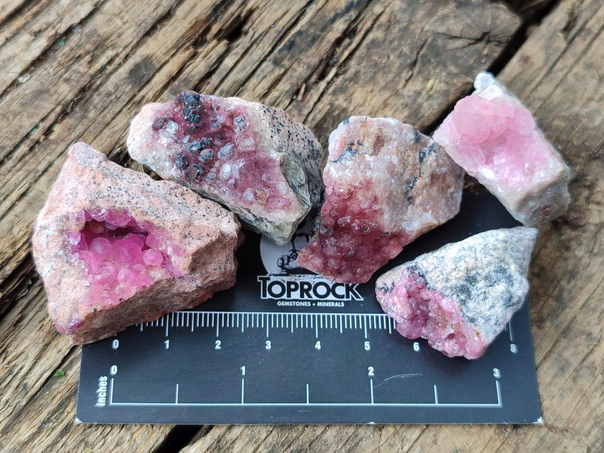 Natural Small Spherocobaltite Specimens x 35 From Mashamba West Mine, Congo - Toprock Gemstones and Minerals 