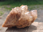 Natural Cascading White Phantom Smokey Luena Quartz Clusters x 6 From Luena, Congo - Toprock Gemstones and Minerals 