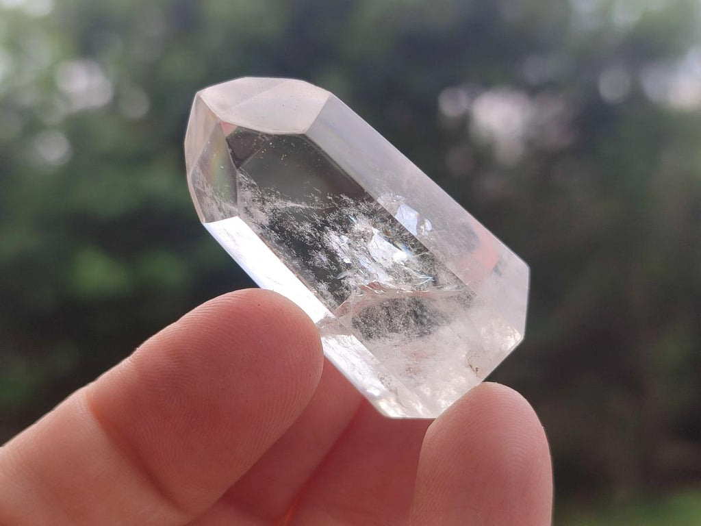 Polished Clear and Smokey Quartz Crystals x 35 From Madagascar - Toprock Gemstones and Minerals 